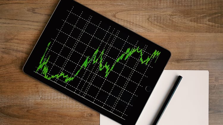Die Graphik, zeigt das erfolgreiche Ergebnis von Marketing Performance.