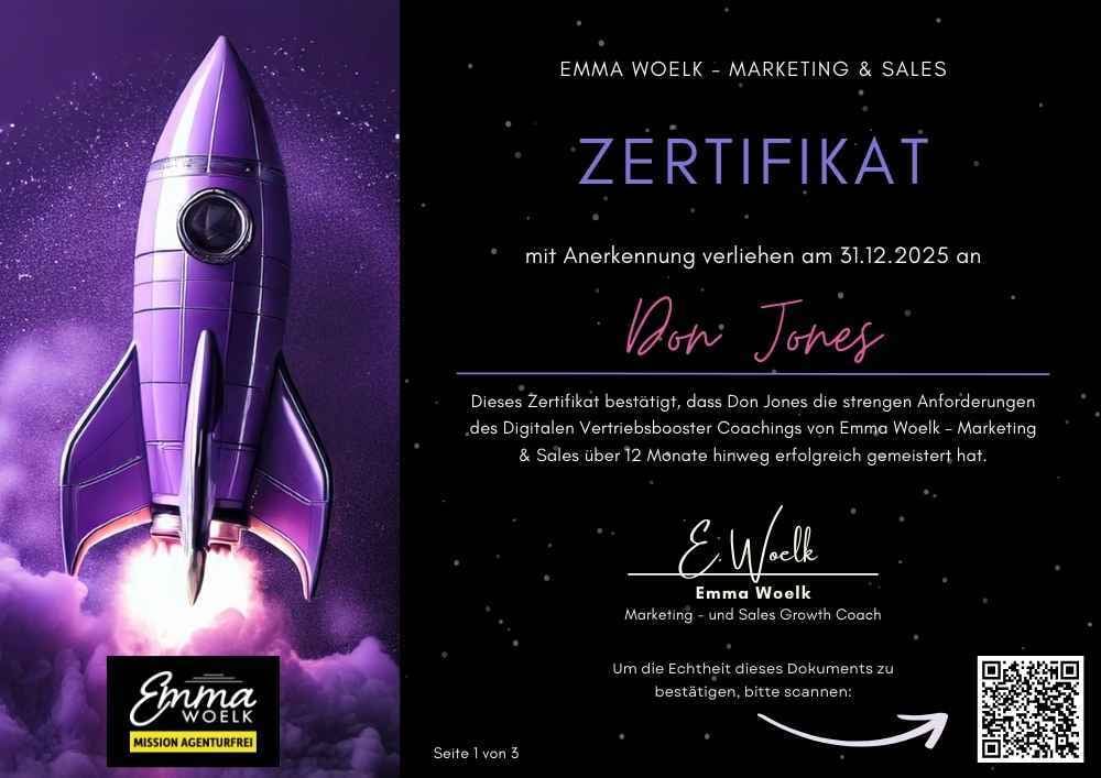 Mission-Agenturfrei-Zertifikat-Seite-1